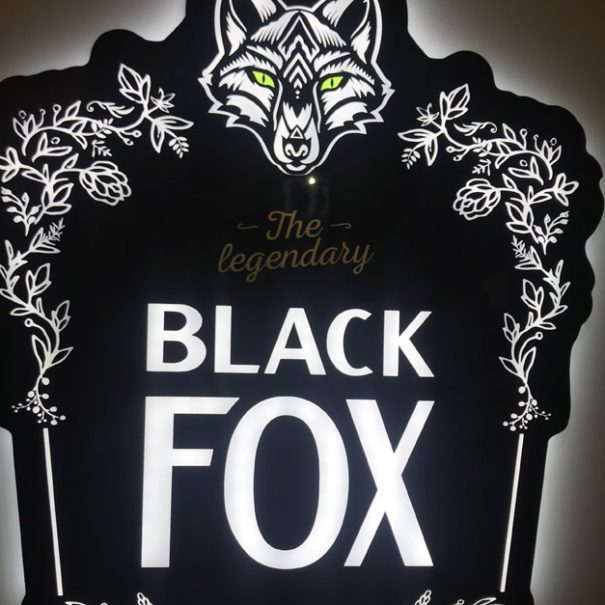 black fox alt text